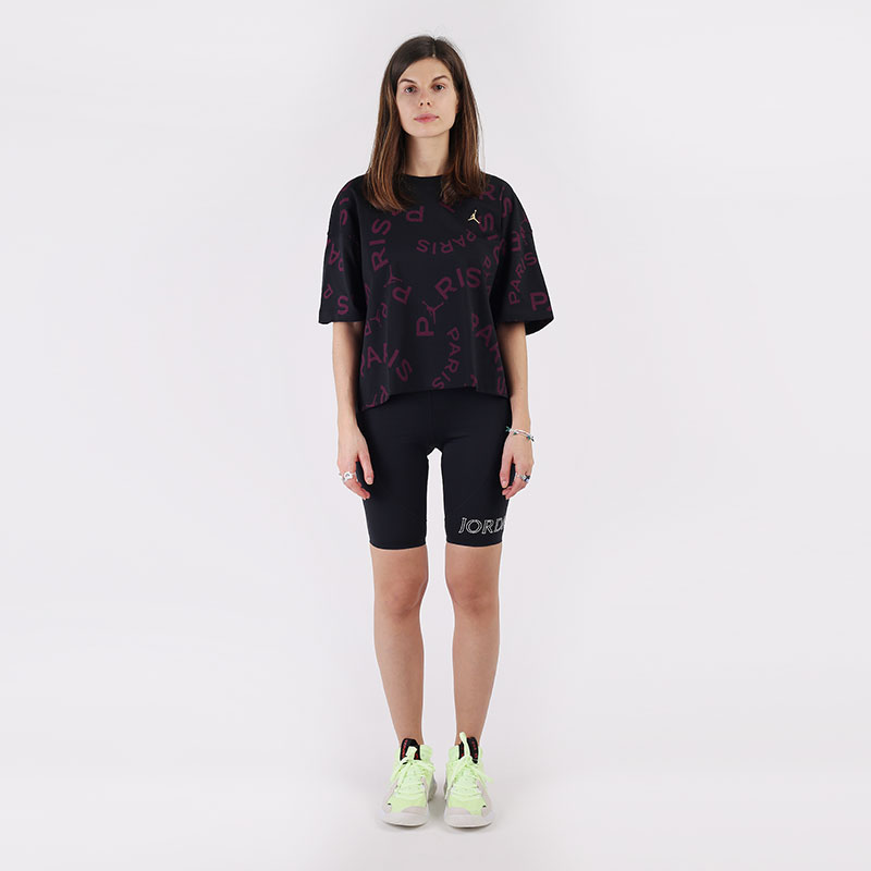Женская футболка Jordan Paris Saint-Germain Boxy Short-Sleeve T-Shirt (CU5696-010)  - цена, описание, фото 6